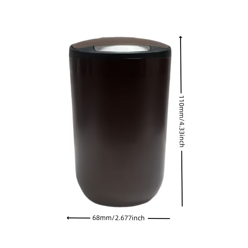 Carvello Portable Car Ashtray with Lid – Detachable Metal Liner, Compact & Easy-Clean Interior Accessory